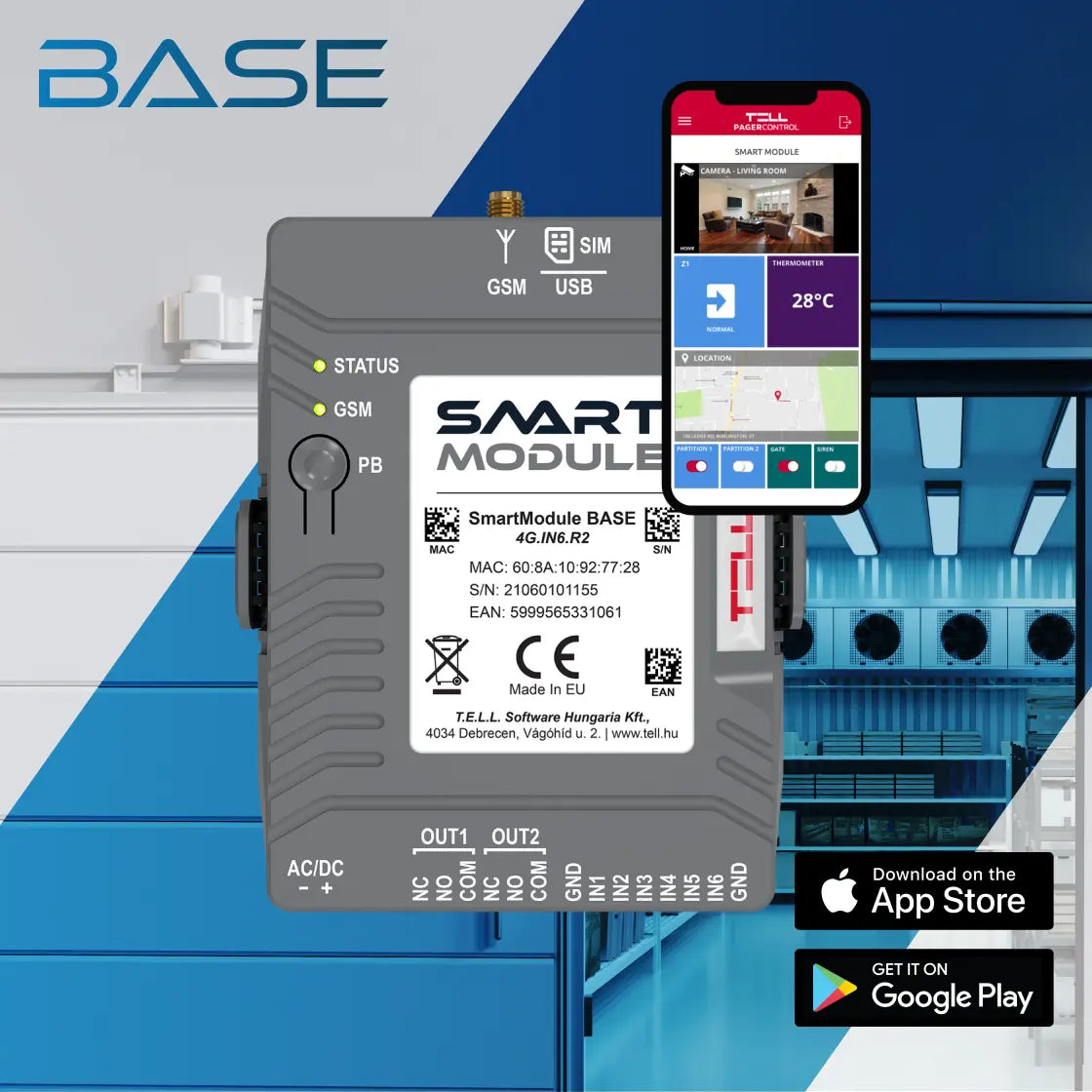 Smart Module BASE DIN rail