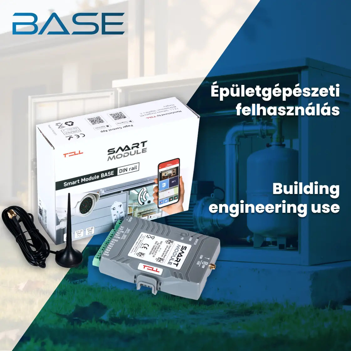Smart Module BASE DIN rail