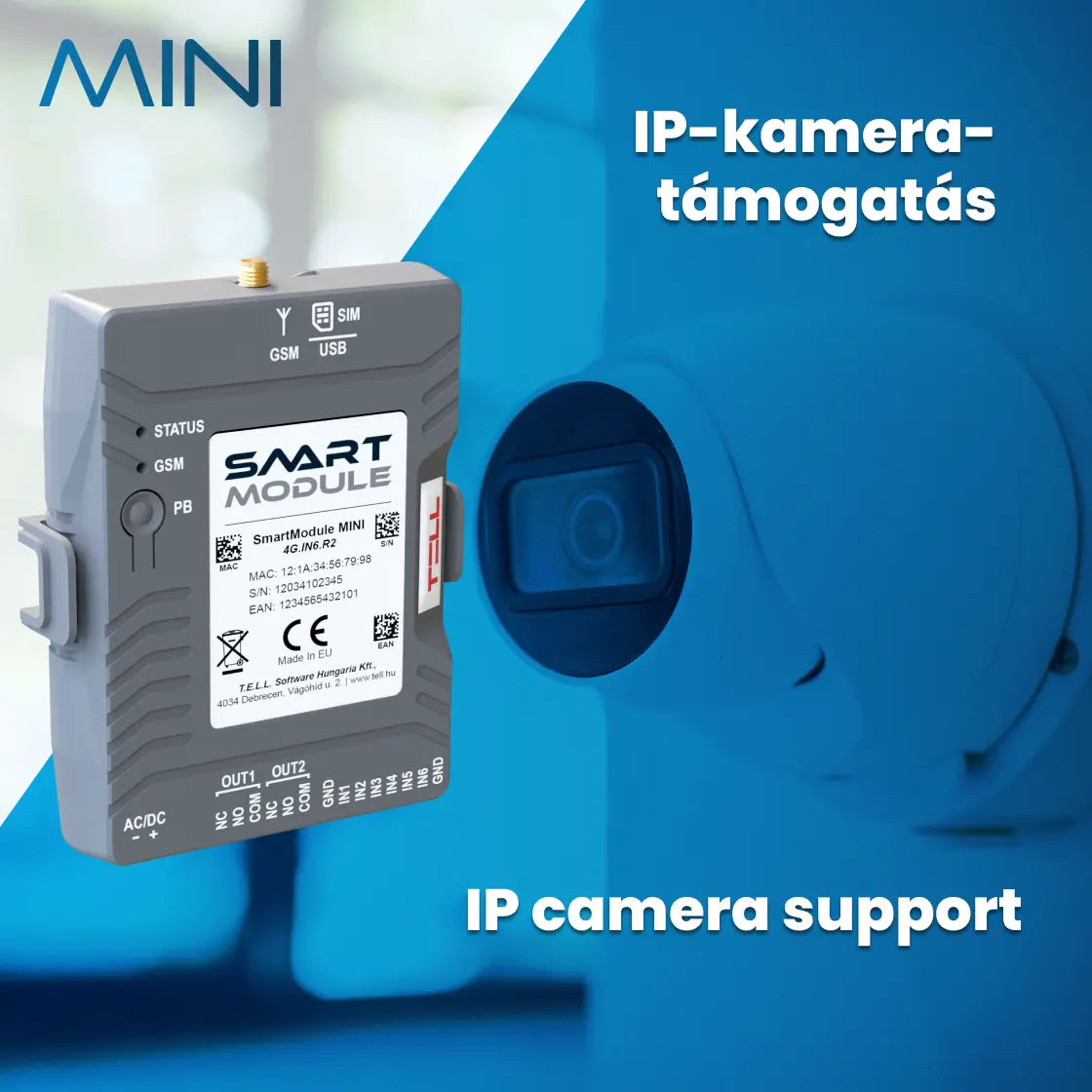 Smart Module MINI DIN rail