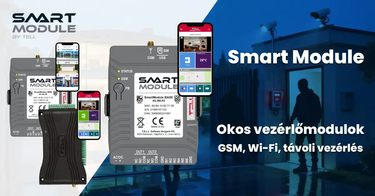 Vagyonvédelem • Smart Module by TELL